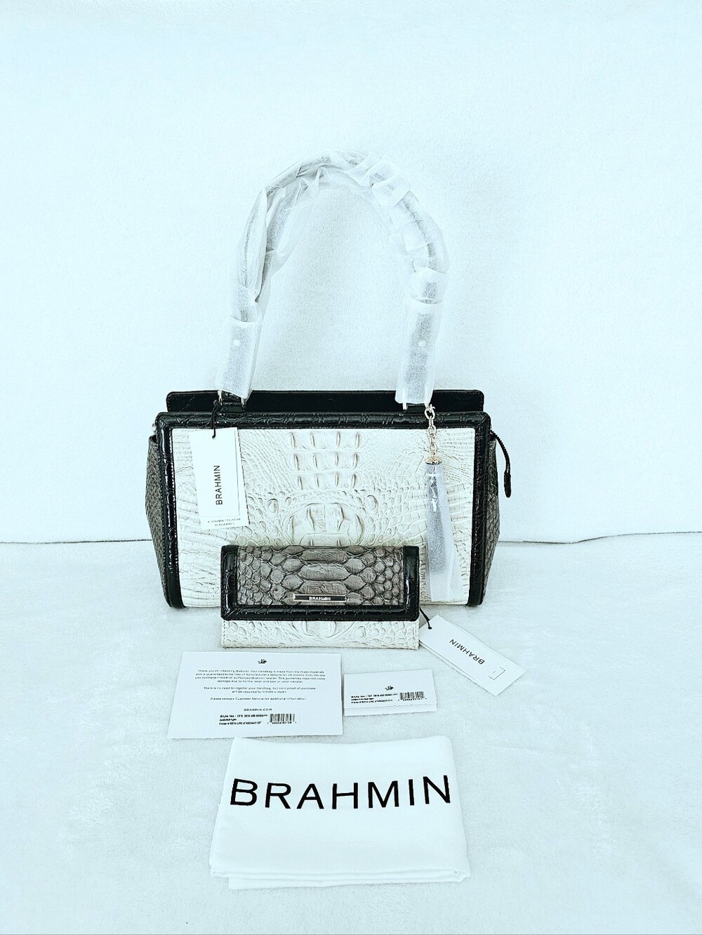NWT Brahmin MULTI FIGARO Josette w/Cordelia Wallet